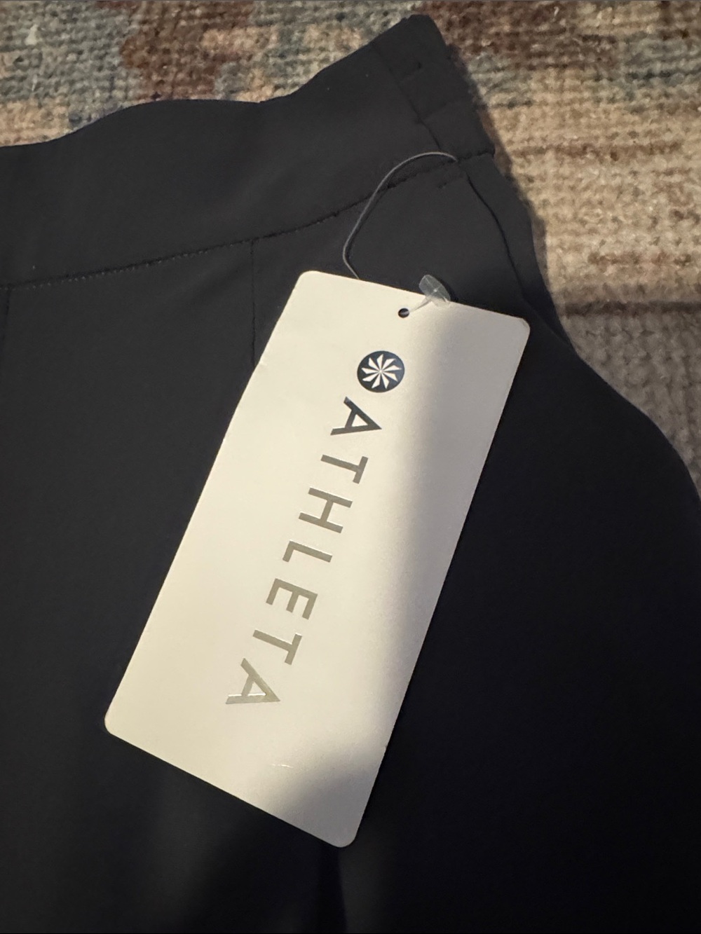 Athleta Pinnacle Trouser Black Wide-Leg Pull-On Pants